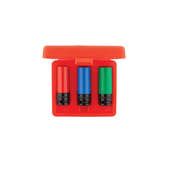 İZELTAŞ 1/2'' ALAŞIMLI JANT LOKMA TAKIMI 3 PARÇA ürün görseli 1