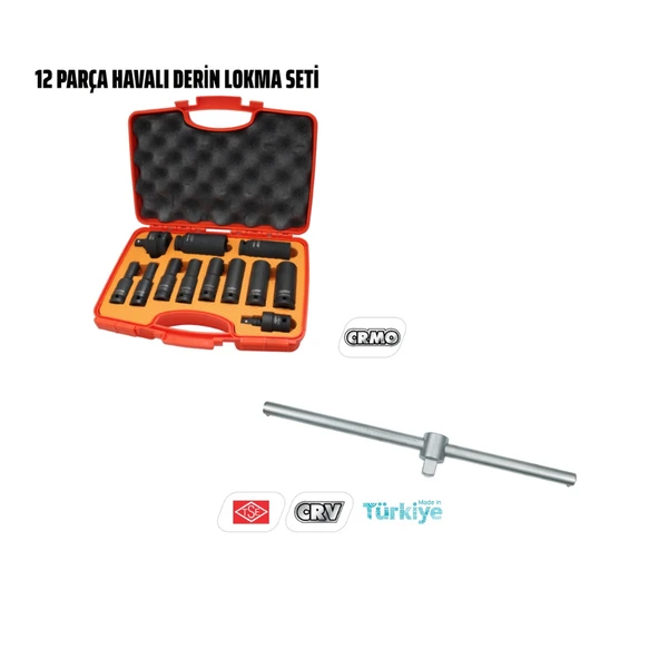 Ri̇co 12 Parça Havalı Deri̇n Lokma Seti ürün görseli 1