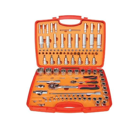 Ri̇co 110 Parça 1/2” - 1/4” 6 Köşe Lokma takımı ürün görseli 1