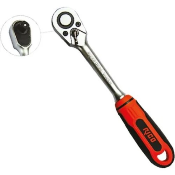 Ri̇co Cırcır Kolu Vi̇dali Ti̇p 48 Di̇ş 1/4" ürün görseli 1