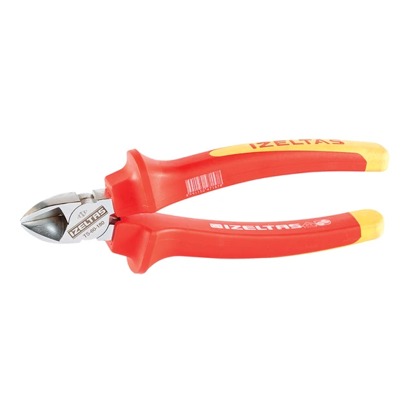 İZELTAŞ 1000V İZOLELİ ELEKTRİKÇİ YAN KESKİ 180 MM