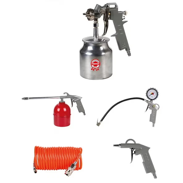 BOYA VE HAVA TABANCA SETİ 5 PARÇALI ürün görseli 1