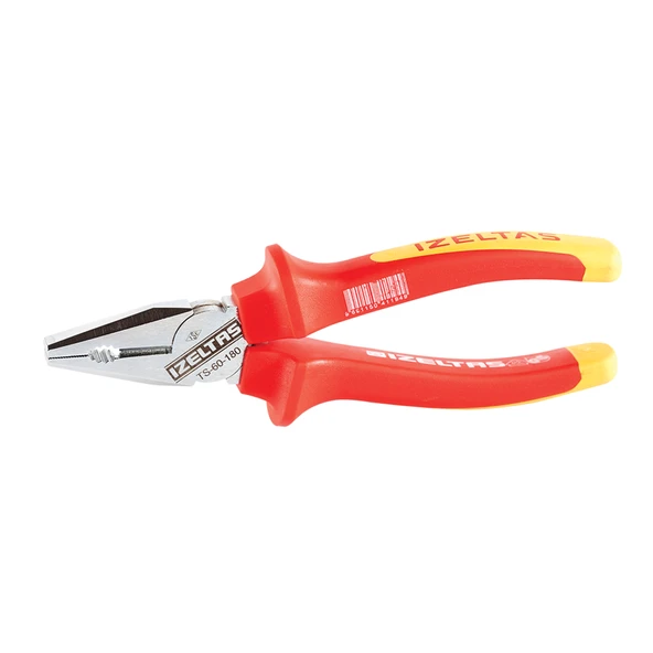 İZELTAŞ 1000V İZOLELİ ELEKTRİKÇİ KOMBİNE PENSE 200 MM ürün görseli 1