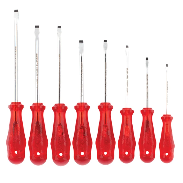 İZELTAŞ KRAFT SERİ DÜZ UÇLU TORNAVİDA SERİSİ 8 PARÇA ürün görseli 1