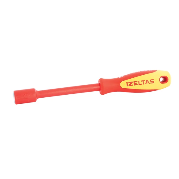 İZELTAŞ 1000V SÜNGÜSÜ İZOLELİ LOKMA UÇLU TORNAVİDA 6MM - 1