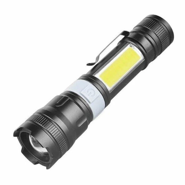 PANTHER PT-4018 USB ŞARJLI EL FENERİ ürün görseli