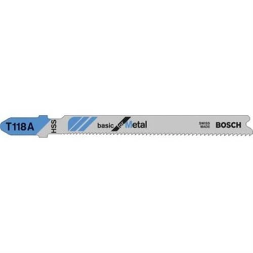 BOSCH DEKUPAJ BIÇAĞI BASİCFORMETAL T118A 5'Lİ 2608631013 ürün görseli 1