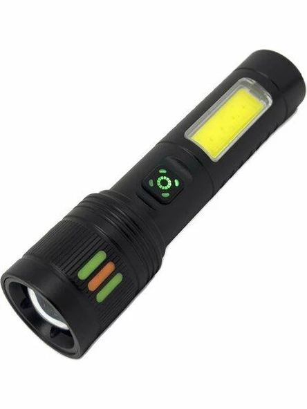 PANTHER PT-6218 USB ŞARJLI EL FENERİ ürün görseli 1