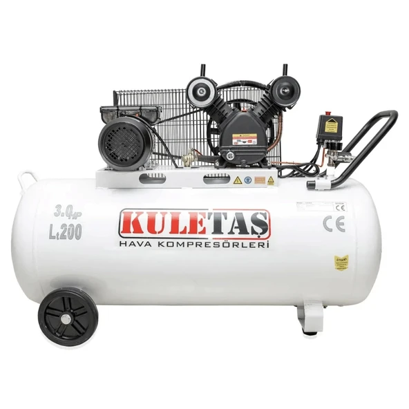 KULETAŞ 200 LT KOMPRESÖR 3 HP V KAFA ürün görseli