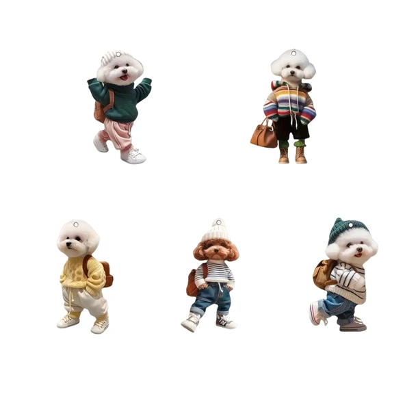 Space Oto İç aksesuar 5'li Köpek Görselleri ürün görseli 1