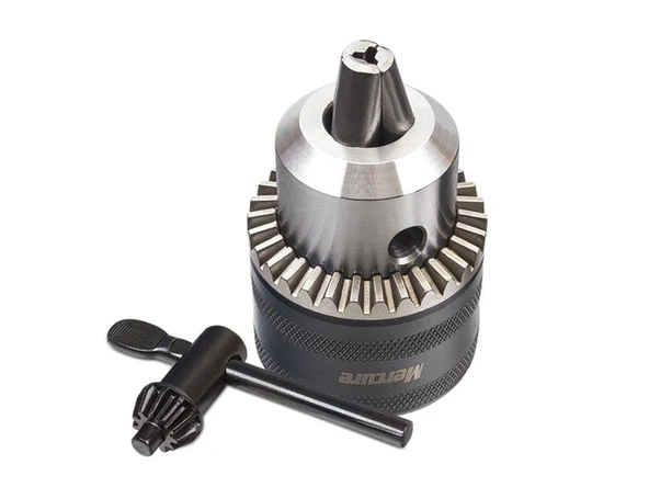 MERCURE 2-13mm 3/8-24 UNF DİŞİ ELLE SIKMA KİLİTLİ MANDREN ürün görseli 1