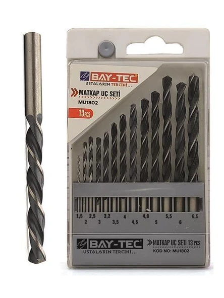 BAYTEC MATKAP UÇ SETİ 13 PCS MU1802 ürün görseli 1
