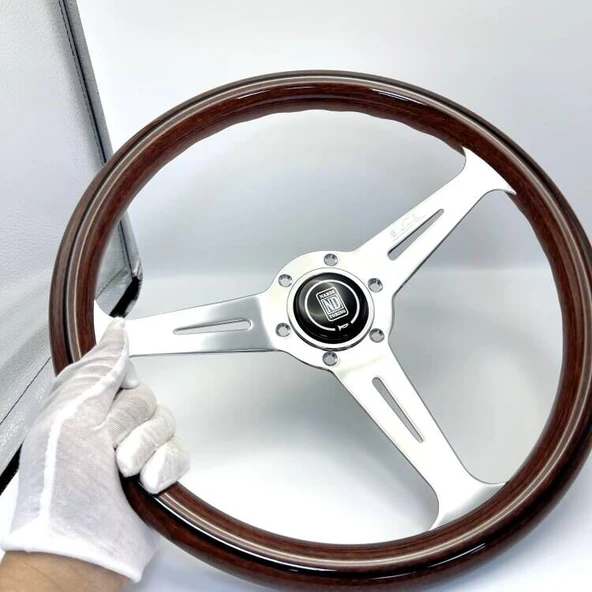 Direksiyon ahşap-gümüş / DIDI162 - Resim 2