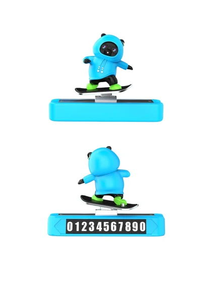 Numaratör aksesuar panda mavi-siyah / ICSE29-3 ürün görseli 1