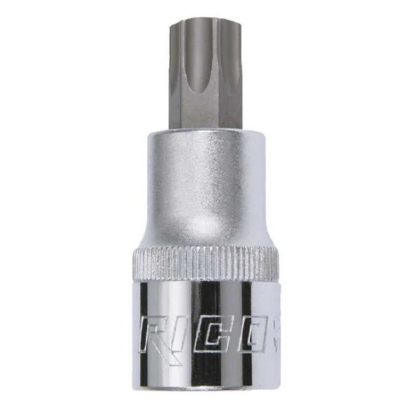 Ri̇co 1/2” Lokmalı Torx Bits Uç kısa T-70