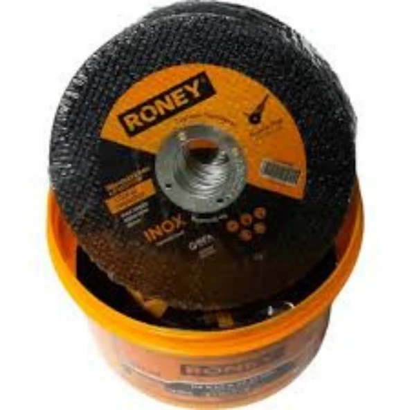 RONEY 180*1,6*22,2 İNOX KESİCİ TAŞ(50 ADET) - 1