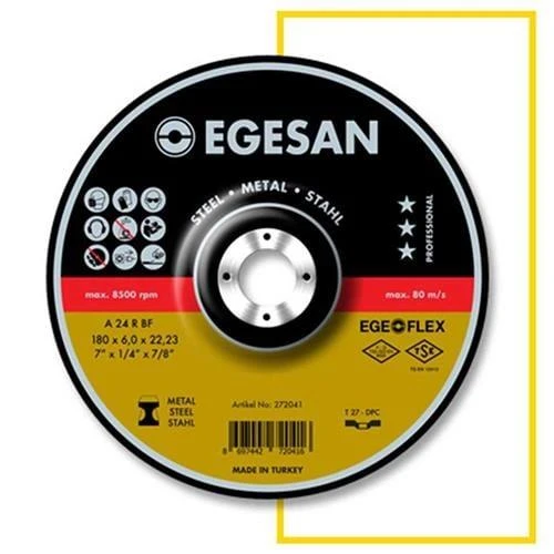 EGESAN 180*8 METAL TAŞLAMA ürün görseli 1