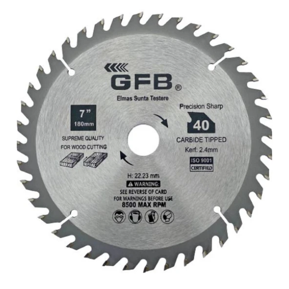 230x40 Tx30 TCT SUNTA KESME ürün görseli 1