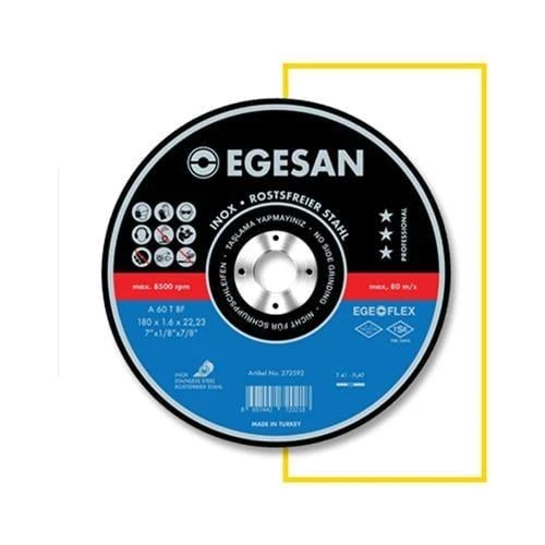 EGESAN 180*1,9 İNOX KESİCİ ürün görseli 1