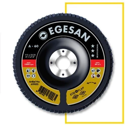 EGESAN FLAP DİSK ZIMPARA 115MM NK80 KUM