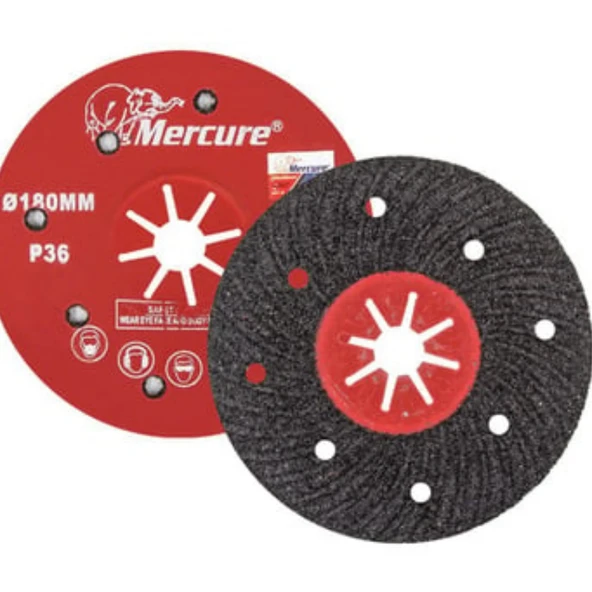 SUPERFLEX DİSK ZIMPARA FİBERGLAS 115MM 16KUM(10 ADET) ürün görseli 1