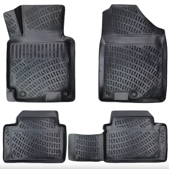 Hyundai I30 2012-2016 3D Araca Özel Havuzlu Paspas