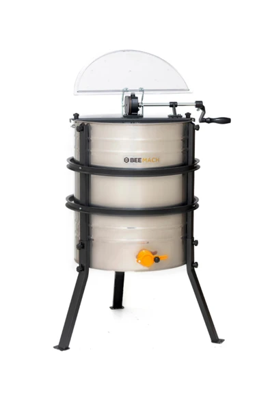 Beemach 430E Kalite 2 Teneke 4'lü Manuel Korumalı Bal Süzme Makinesi ürün görseli