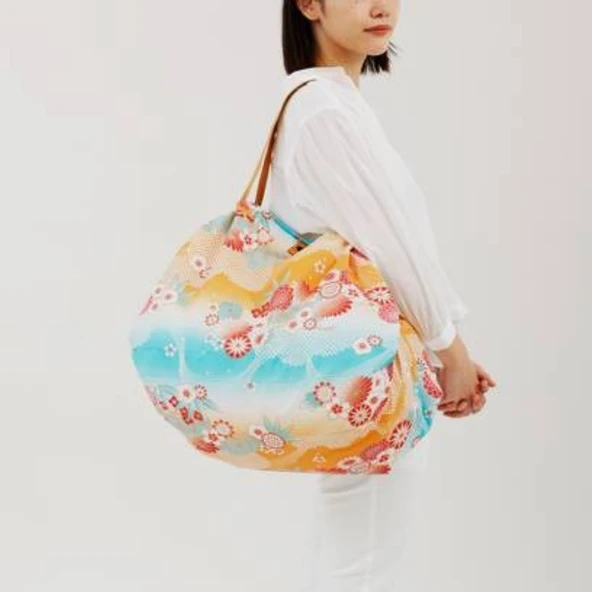 Shupatto Compact Bag - L - Nagare Gumo - 3