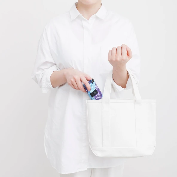 Shupatto Compact Bag - M - Asanoha - 9