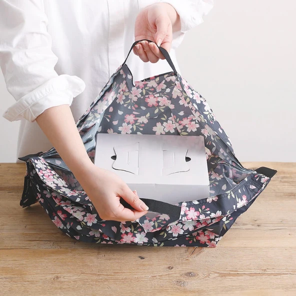 Shupatto Compact Bag - M - Sakura - 9
