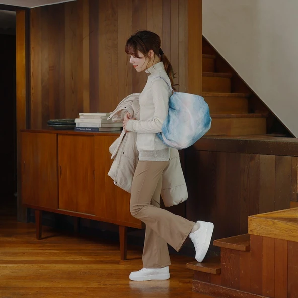 Shupatto Compact Bag - M - Sea of Clouds - 6