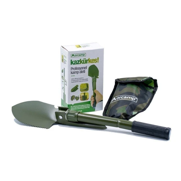 ORCAMP KATLANABİLİR METAL KÜREK SETİ ürün görseli 1