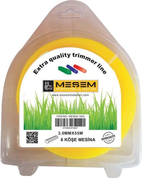 MEŞEM 1934 3,3 MM*40 MT MİSİNA İPİ 6 KÖŞE ürün görseli 1