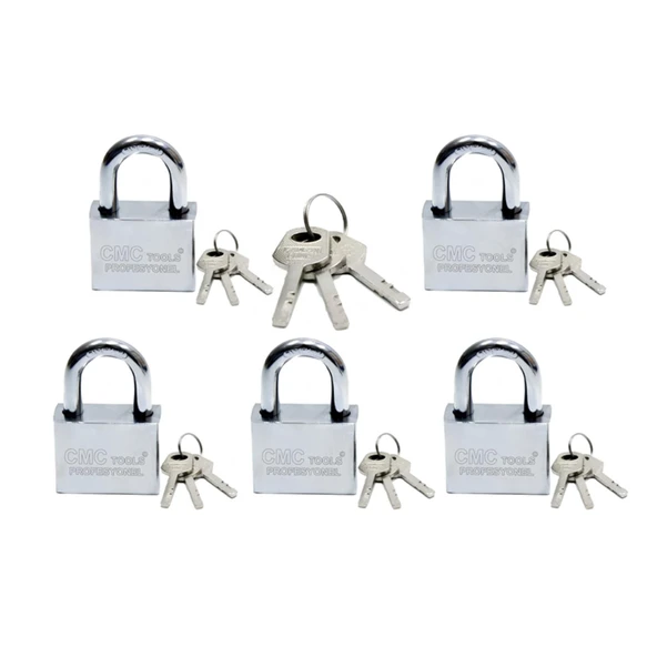 CMC 60 MM 8 Lİ SET MASTER ASMA KİLİT ürün görseli 1