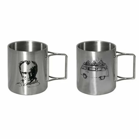 ORCAMP OUT-1800/ KATLANIR SAPLI ÇELİK BARDAK (MİNİBÜS)