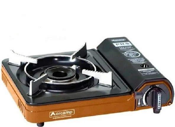 ORGAZ CK-505/TEKLİ PORTATİF OCAK KÖŞELİ TURUNCU ürün görseli 1