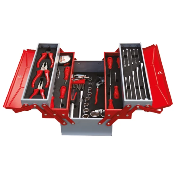 İZELTAŞ MEKANİKÇİ TAKIM ÇANTASI 5 GÖZLÜ 62 PARÇA ürün görseli 1