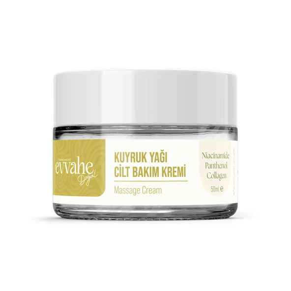 Evvahe Doğal Kuyruk Yağı Cilt Bakım Kremi 50ml - 1