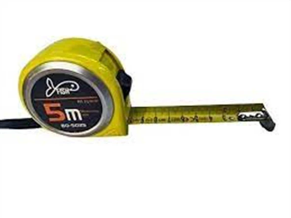 FİSH ÇELİK ŞERİT METRE 5 MT X 25 MM ürün görseli 1