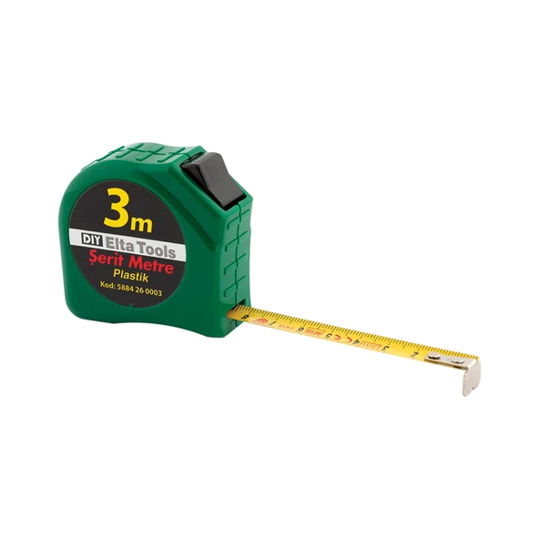 ELTA PLASTİK ŞERİT METRE 3 M ürün görseli 1