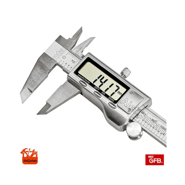 Gfb Dijital Kumpas Metal Ekran 300 x 0,01