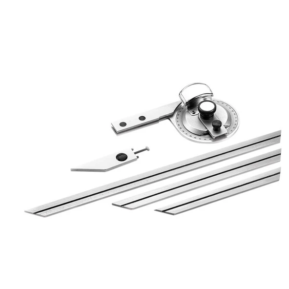 Gfb Dereceli Mercekli Gönye (3 Parçalı) 0-10 x 0,01 0-360 Derece ürün görseli 1