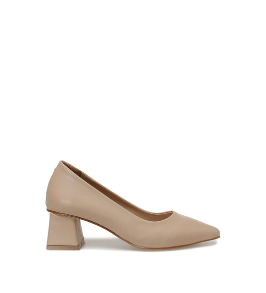 Tahan Ayakkabı Kadın Kısa Topuklu Ayakkabı ürün görseli 1