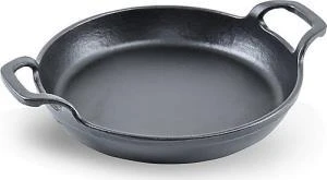 SÜREL DÖKÜM 16 CM YUVARLAK DÜZ SAHAN MAT SİYAH ürün görseli