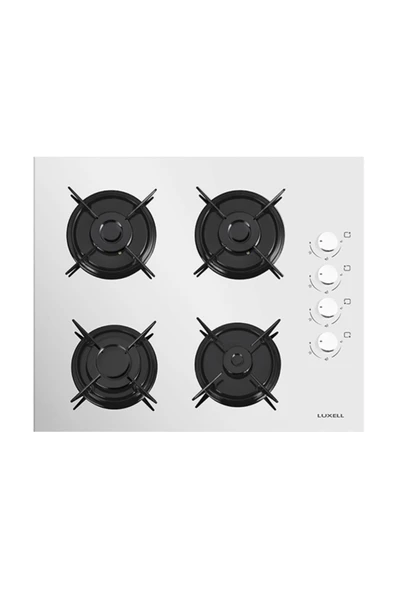 Luxell lx-40Tahdf 10 Kademeli Oval Beyaz Ankastre Ocak