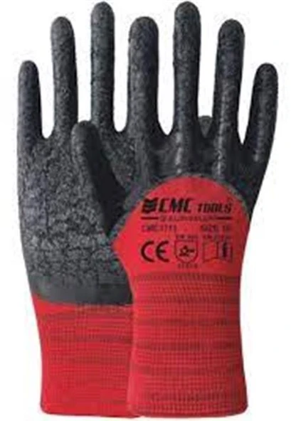 CMC LATEX ELDİVEN 3/4 KIRMIZI CMC1713 (12 ADET) ürün görseli 1