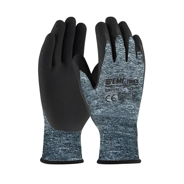 CMC 1/2 ELDİVEN GRİ - SİYAH MONTAJ 1751 (12 ADET) ürün görseli 1