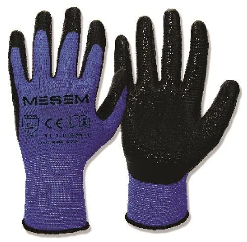 MEŞEM EL 370 ZEBRA ELDİVEN  MAVİ SİYAH 1/2 ürün görseli 1