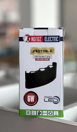 HOROZ PROTON-6 6W 3000K gün ışığı LED BAHÇE AYDINLATMA ARMATÜRÜ - Resim 6
