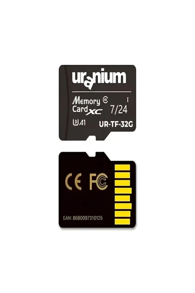 URANIUM StarkTech URANİUM TF-32G Micro SD Kart 7/24 10/30Mbs 32GB Hafıza Kartı - 4